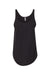 Next Level 5033 Womens Festival Tank Top Black Flat Front