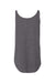 Next Level 5033 Womens Festival Tank Top Charcoal Grey Flat Back