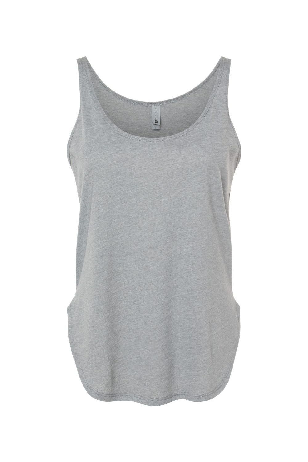 Next Level 5033 Womens Festival Tank Top Heather Grey Flat Front