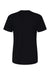 Next Level 6600 Womens Relaxed CVC Short Sleeve Crewneck T-Shirt Black Flat Back