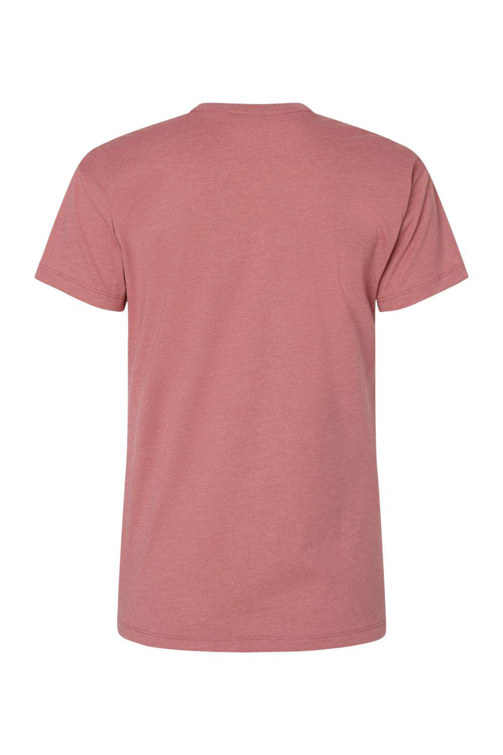 Next Level 6600 Womens Relaxed CVC Short Sleeve Crewneck T-Shirt Heather Mauve Flat Back