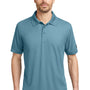 Ogio Mens Caliber 2.0 Moisture Wicking Short Sleeve Polo Shirt - Mist Blue