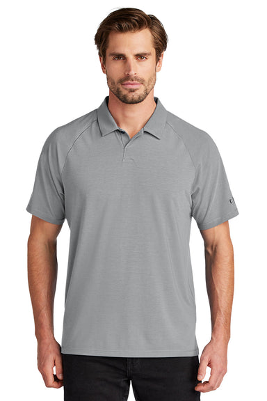 Ogio OG152 Mens Motion Short Sleeve Polo Shirt Greystone Model Front