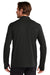 Ogio OG153 Mens Motion 1/4 Zip Sweatshirt Blacktop Model Back