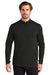 Ogio OG153 Mens Motion 1/4 Zip Sweatshirt Blacktop Model Front