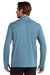 Ogio OG153 Mens Motion 1/4 Zip Sweatshirt Mist Blue Model Back