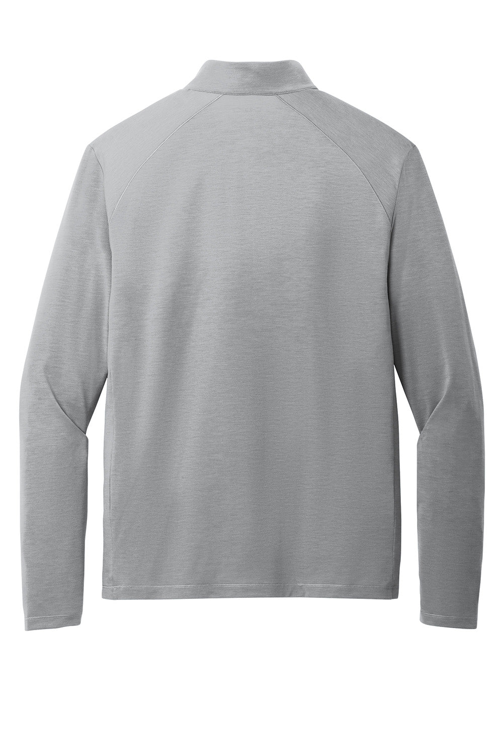 Ogio OG153 Mens Motion 1/4 Zip Sweatshirt Greystone Flat Back