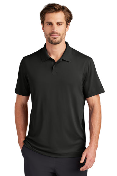 Ogio OG170 Mens Regain Short Sleeve Polo Shirt Blacktop Model Front