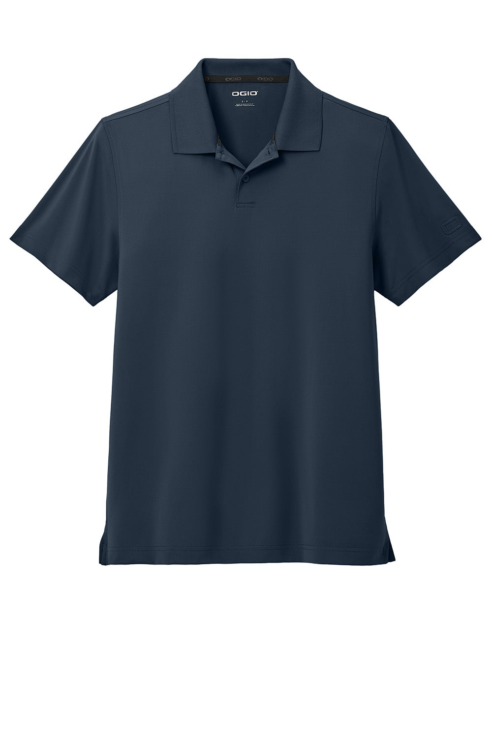 Ogio OG170 Mens Regain Short Sleeve Polo Shirt River Navy Blue Flat Front