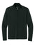 Ogio OG860 Mens Transcend Fleece Full Zip Jacket Blacktop Flat Front