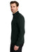 Ogio OG860 Mens Transcend Fleece Full Zip Jacket Blacktop Model Side