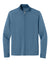 Ogio OG860 Mens Transcend Fleece Full Zip Jacket Mist Blue Flat Front