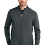 Ogio Mens Transcend Fleece Full Zip Jacket - Tarmac Grey - New