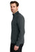 Ogio OG860 Mens Transcend Fleece Full Zip Jacket Tarmac Grey Model Side