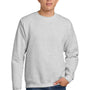 Hanes Mens EcoSmart Print Pro XP Pill Resistant Fleece Crewneck Sweatshirt - Ash Grey