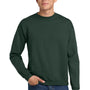 Hanes Mens EcoSmart Print Pro XP Pill Resistant Fleece Crewneck Sweatshirt - Deep Forest Green