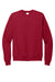 Hanes P160/P1607 Mens EcoSmart Print Pro XP Pill Resistant Fleece Crewneck Sweatshirt Deep Red Flat Front