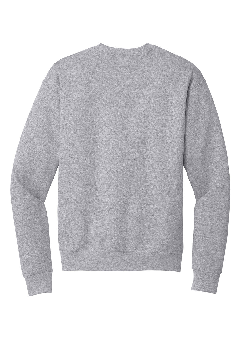 Hanes P160/P1607 Mens EcoSmart Print Pro XP Pill Resistant Fleece Crewneck Sweatshirt Light Steel Grey Flat Back