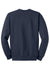 Hanes P160/P1607 Mens EcoSmart Print Pro XP Pill Resistant Fleece Crewneck Sweatshirt Navy Blue Flat Back