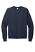 Hanes P160/P1607 Mens EcoSmart Print Pro XP Pill Resistant Fleece Crewneck Sweatshirt Navy Blue Flat Front