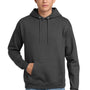 Hanes Mens EcoSmart Print Pro XP Pill Resistant Hooded Sweatshirt Hoodie w/ Pouch Pocket - Smoke Grey