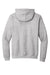 Hanes P170 Mens EcoSmart Print Pro XP Pill Resistant Hooded Sweatshirt Hoodie w/ Pouch Pocket Ash Grey Flat Back