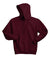 Hanes P170 Mens EcoSmart Print Pro XP Pill Resistant Hooded Sweatshirt Hoodie w/ Pouch Pocket Maroon Flat Front