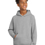 Hanes Youth EcoSmart Print Pro XP Pill Resistant Hooded Sweatshirt Hoodie w/ Pouch Pocket - Light Steel Grey