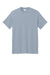 Port & Company PC01 Mens Core Blend Recycled Short Sleeve Crewneck T-Shirt Heather Grey Flat Front