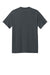 Port & Company PC01 Mens Core Blend Recycled Short Sleeve Crewneck T-Shirt Heather Dark Grey Flat Back