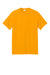 Port & Company PC01 Mens Core Blend Recycled Short Sleeve Crewneck T-Shirt Gold Flat Front