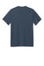 Port & Company PC01 Mens Core Blend Recycled Short Sleeve Crewneck T-Shirt Heather Navy Blue Flat Back