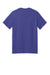 Port & Company PC01 Mens Core Blend Recycled Short Sleeve Crewneck T-Shirt Purple Flat Back