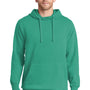 Port & Company Mens Beach Wash Fleece Hooded Sweatshirt Hoodie - Peacock Green