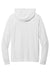 Port & Company PC099H Mens Beach Wash Garment Dyed Long Sleeve Hooded T-Shirt Hoodie White Flat Back