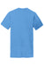 Port & Company PC099P Mens Beach Wash Short Sleeve Crewneck T-Shirt w/ Pocket Blue Moon Flat Back