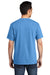 Port & Company PC099P Mens Beach Wash Short Sleeve Crewneck T-Shirt w/ Pocket Blue Moon Model Back