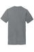 Port & Company PC099P Mens Beach Wash Short Sleeve Crewneck T-Shirt w/ Pocket Coal Grey Flat Back