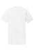 Port & Company PC099P Mens Beach Wash Short Sleeve Crewneck T-Shirt w/ Pocket White Flat Back