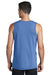 Port & Company PC099TT Mens Beach Wash Tank Top Blue Moon Model Back