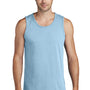 Port & Company Mens Beach Wash Tank Top - Glacier Blue