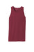 Port & Company PC099TT Mens Beach Wash Tank Top Merlot Red Flat Front