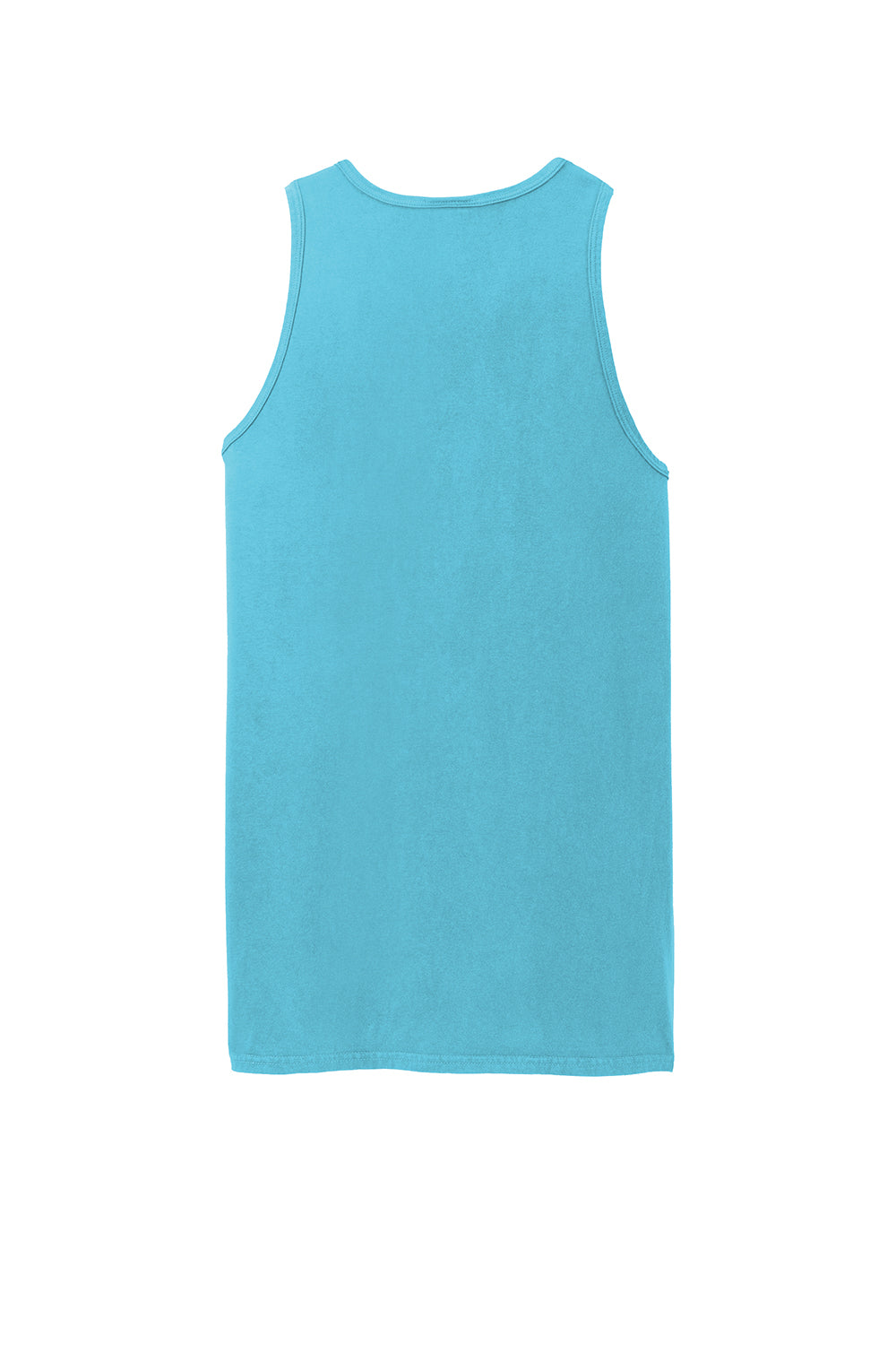 Port & Company PC099TT Mens Beach Wash Tank Top Tidal Wave Blue Flat Back