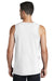 Port & Company PC099TT Mens Beach Wash Tank Top White Model Back