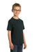 Port & Company PC099Y Youth Beach Wash Short Sleeve Crewneck T-Shirt Black Model 3q