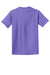 Port & Company PC099 Mens Beach Wash Short Sleeve Crewneck T-Shirt Amethyst Purple Flat Back