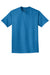 Port & Company PC099 Mens Beach Wash Short Sleeve Crewneck T-Shirt Blue Moon Flat Front