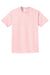 Port & Company PC099 Mens Beach Wash Short Sleeve Crewneck T-Shirt Cherry Blossom Pink Flat Front