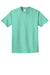 Port & Company PC099 Mens Beach Wash Short Sleeve Crewneck T-Shirt Cool Mint Green Flat Front