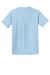 Port & Company PC099 Mens Beach Wash Short Sleeve Crewneck T-Shirt Glacier Blue Flat Back